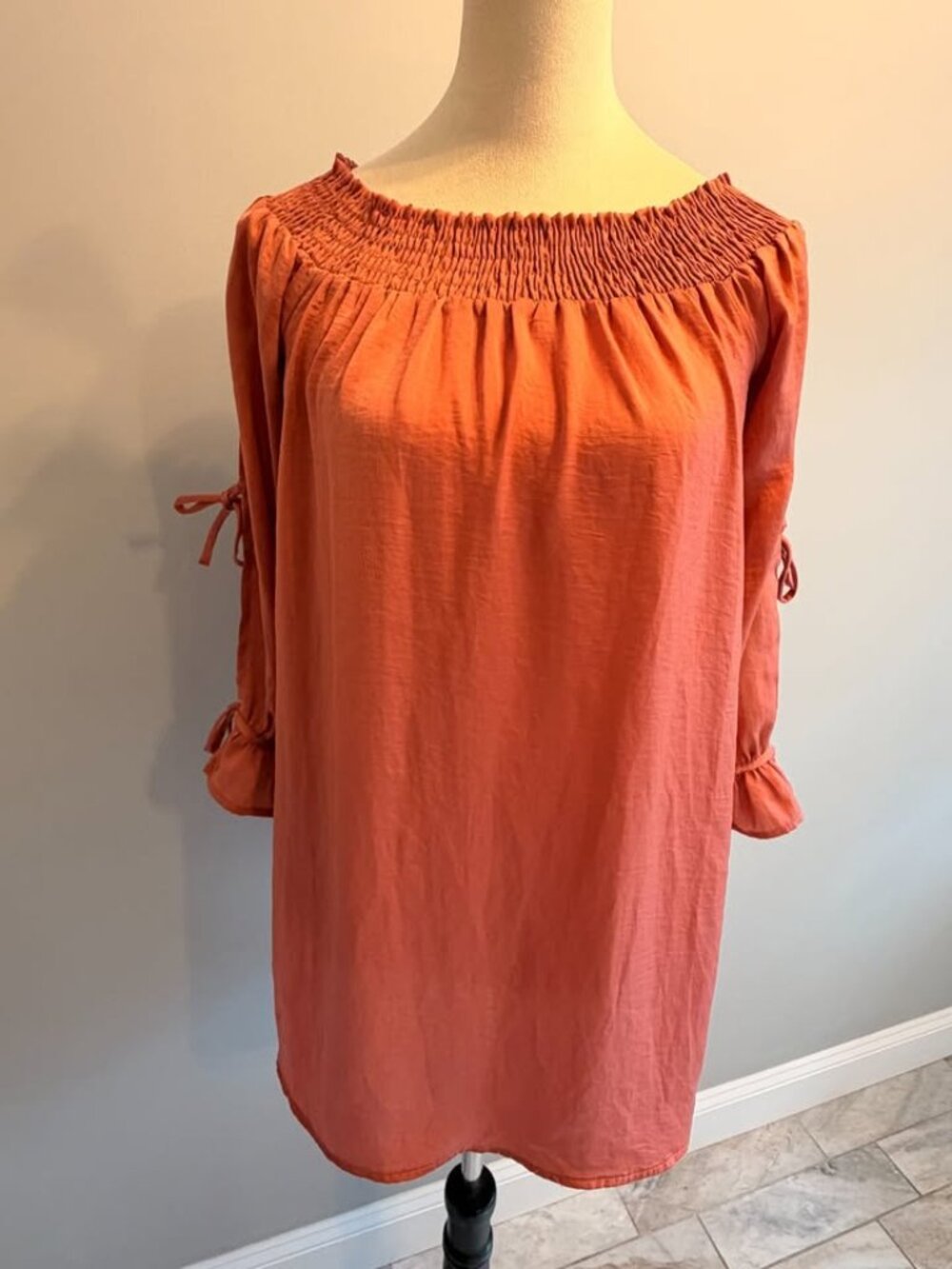 NEW Forever 21 women's small pink cut-out & ties on sleeves dress